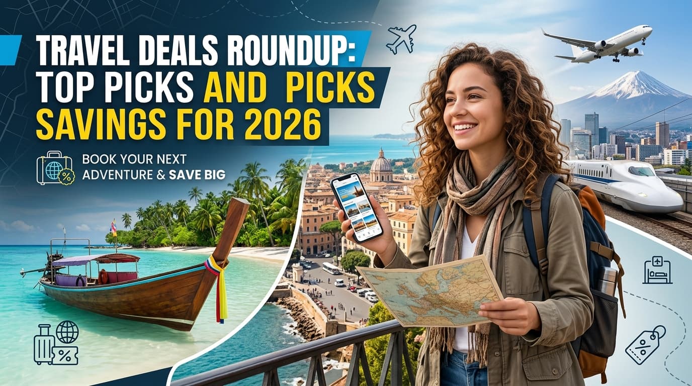 Travel Deals Roundup: Top Picks and Savings for 2026