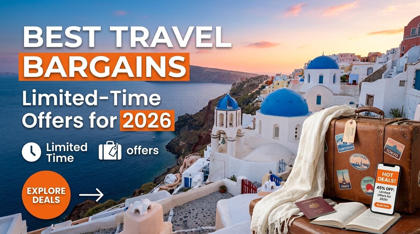 Best Travel Bargains: Limited-Time Offers for 2026