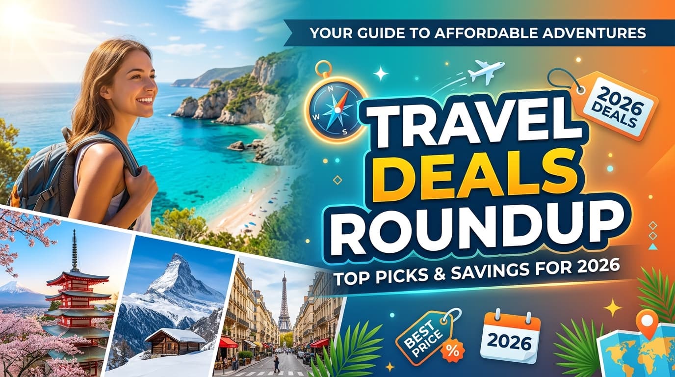 Travel Deals Roundup: Top Picks and Savings for 2026