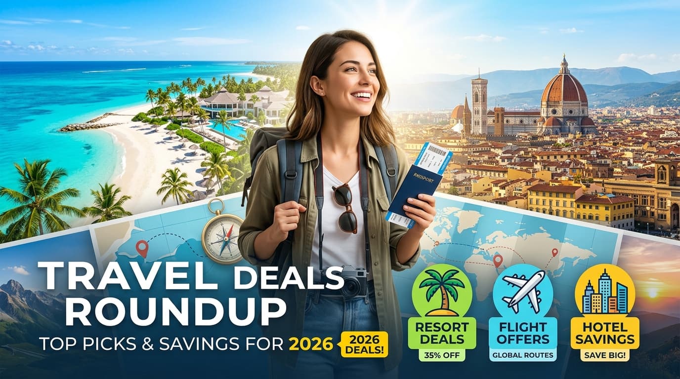 Travel Deals Roundup: Top Picks and Savings for 2026