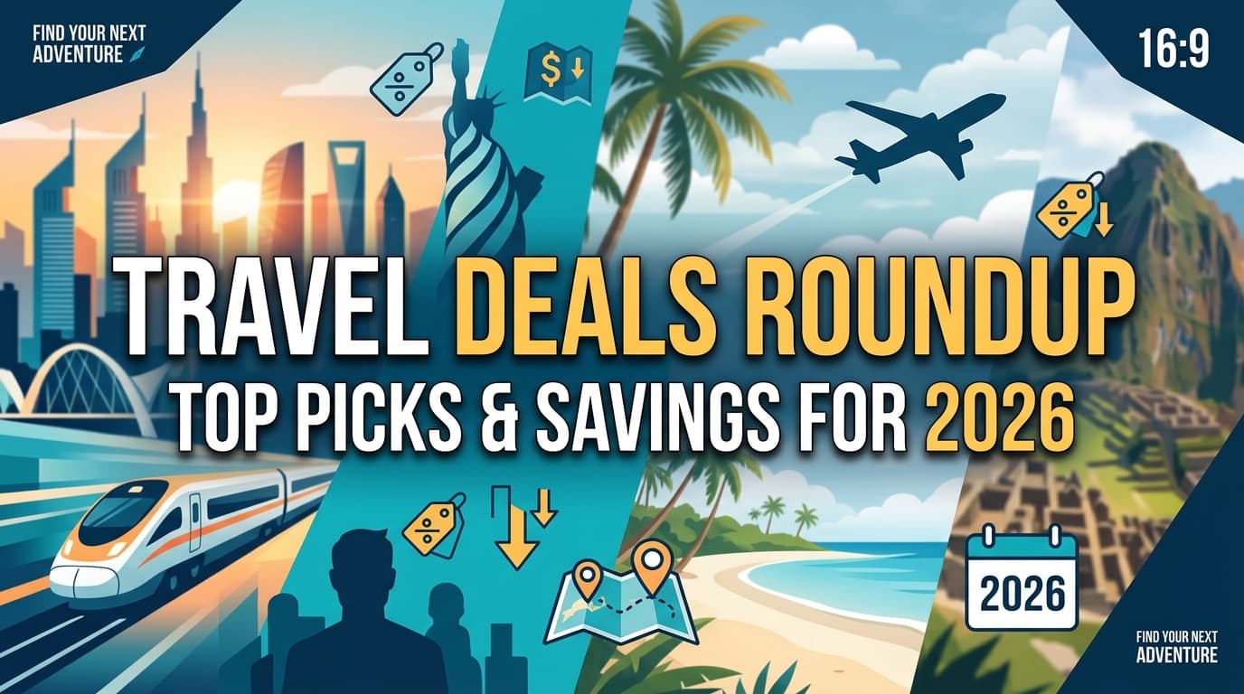 Travel Deals Roundup: Top Picks and Savings for 2026